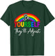 Funny Skeleton Hand LGBTQ Pride Rock Gift Women Girls T-Shirt - T-Shirt | Forest
