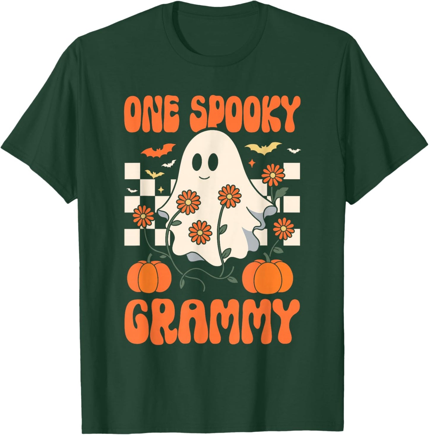 One Spooky Grammy Matching Family Halloween Costumes T-Shirt - T-Shirt | Forest