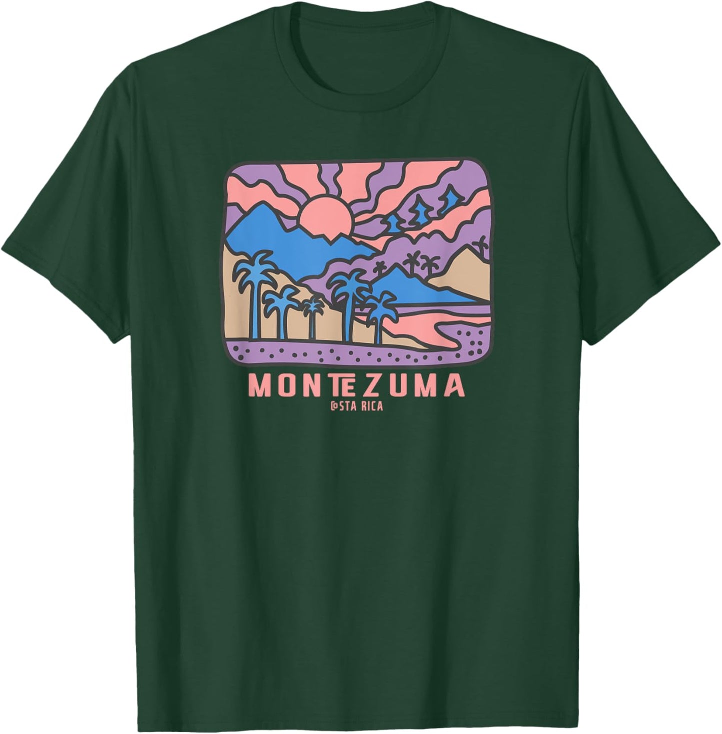 Montezuma Costa Rica T-Shirt - T-Shirt | Forest