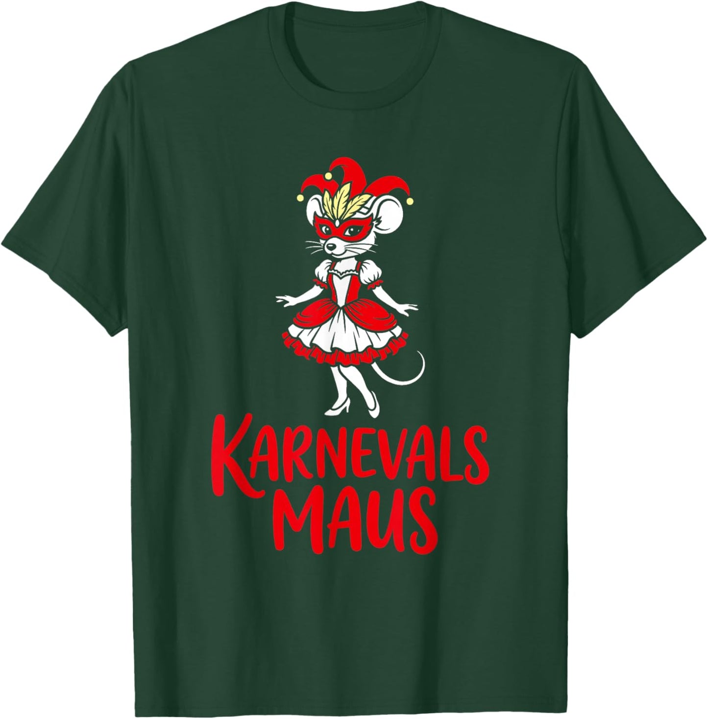 Carnival Mouse Costume for Fancy Dress and Carnival T-Shirt - T-Shirt | Forest