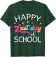 Summer Happy Last Day Of School For Kids Girls Teachers T-Shirt - T-Shirt | Forest