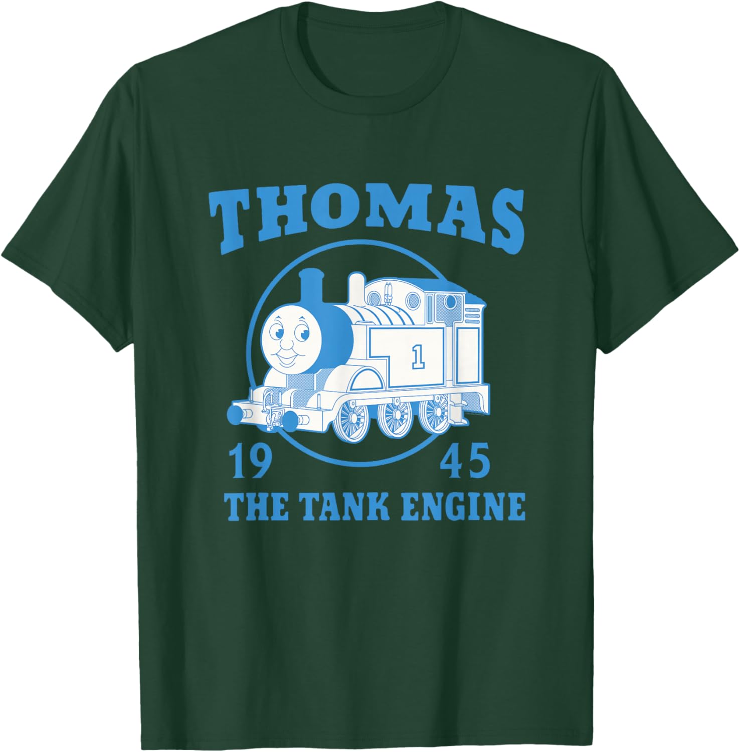 Thomas & Friends - Vintage Blue Thomas the Tank Engine T-Shirt - T-Shirt | Forest