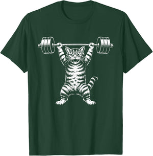 Haltérophilie pour Chat, entraînement, soulevé de Terre et soulevé de Terre T-Shirt - T-Shirt | Forest