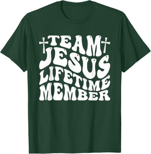 Christian - Team Jesus 03 Faith Hope Love T-Shirt - T-Shirt | Forest