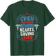 CVICU Nurse Quote for CVICU Nursing Pediatric CVICU Nurse T-Shirt - T-Shirt | Forest