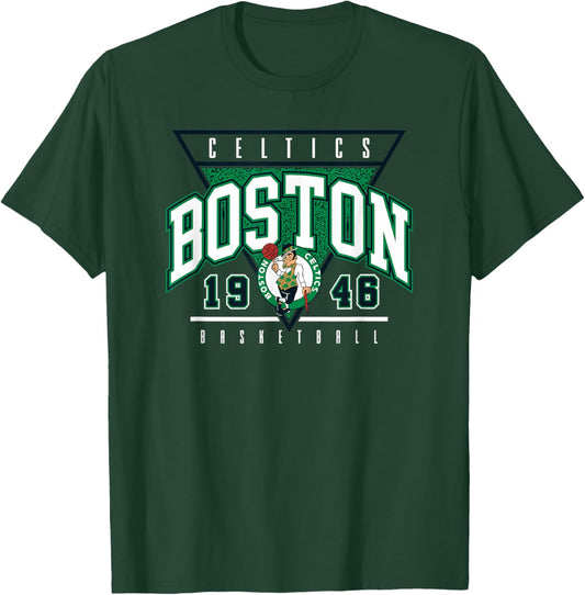 Offizieller NBA Boston Celtics Ball T-Shirt - T-Shirt | Forest