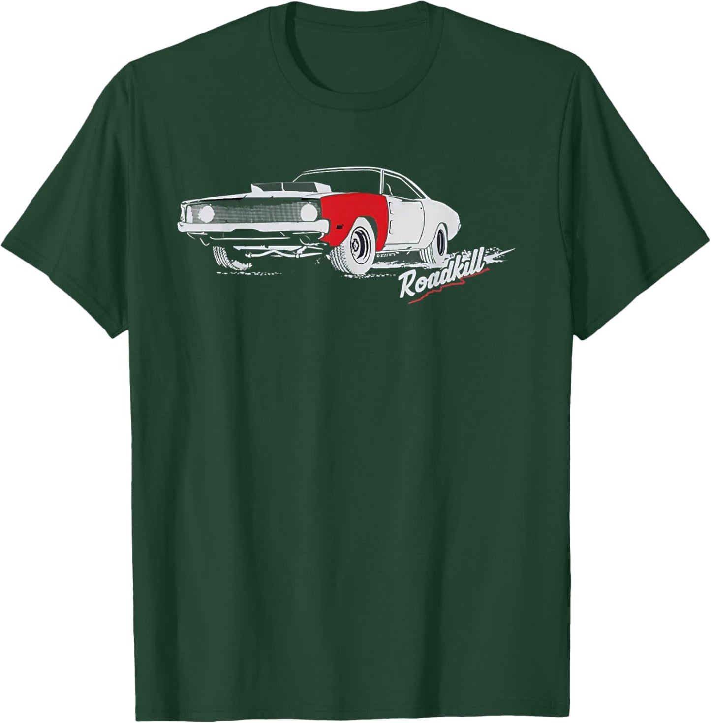 Motortrend Roadkill Stubby bob T-Shirt - T-Shirt | Forest