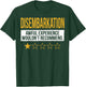 Disembarkation Awful Experience Wouldn't Recommend T-Shirt - T-Shirt | Forest