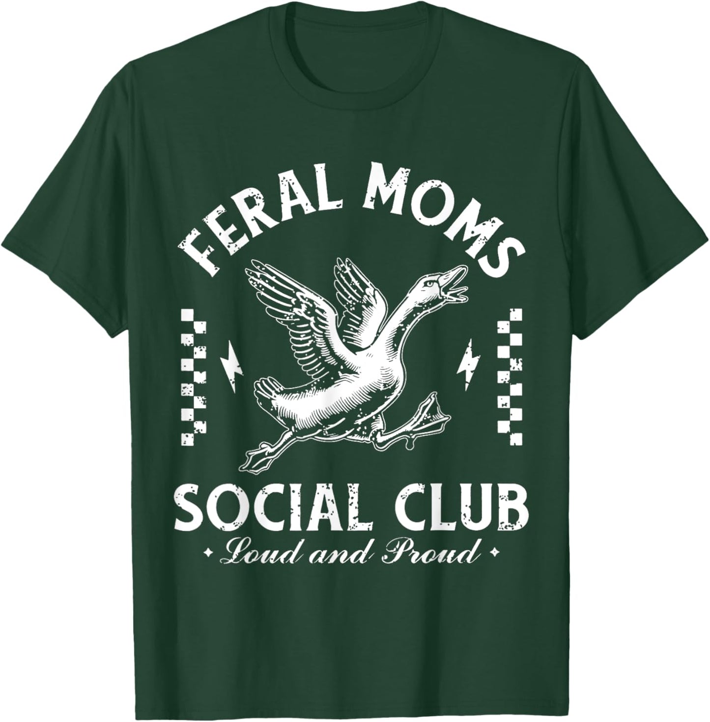 Funny Goose T-Shirt - T-Shirt | Forest