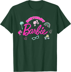 Barbie - Icônes Barbie Anniversaire T-Shirt - T-Shirt | Forest