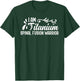 I AM A TITANIUM SPINAL FUSION WARRIOR Funny design T-Shirt - T-Shirt | Forest