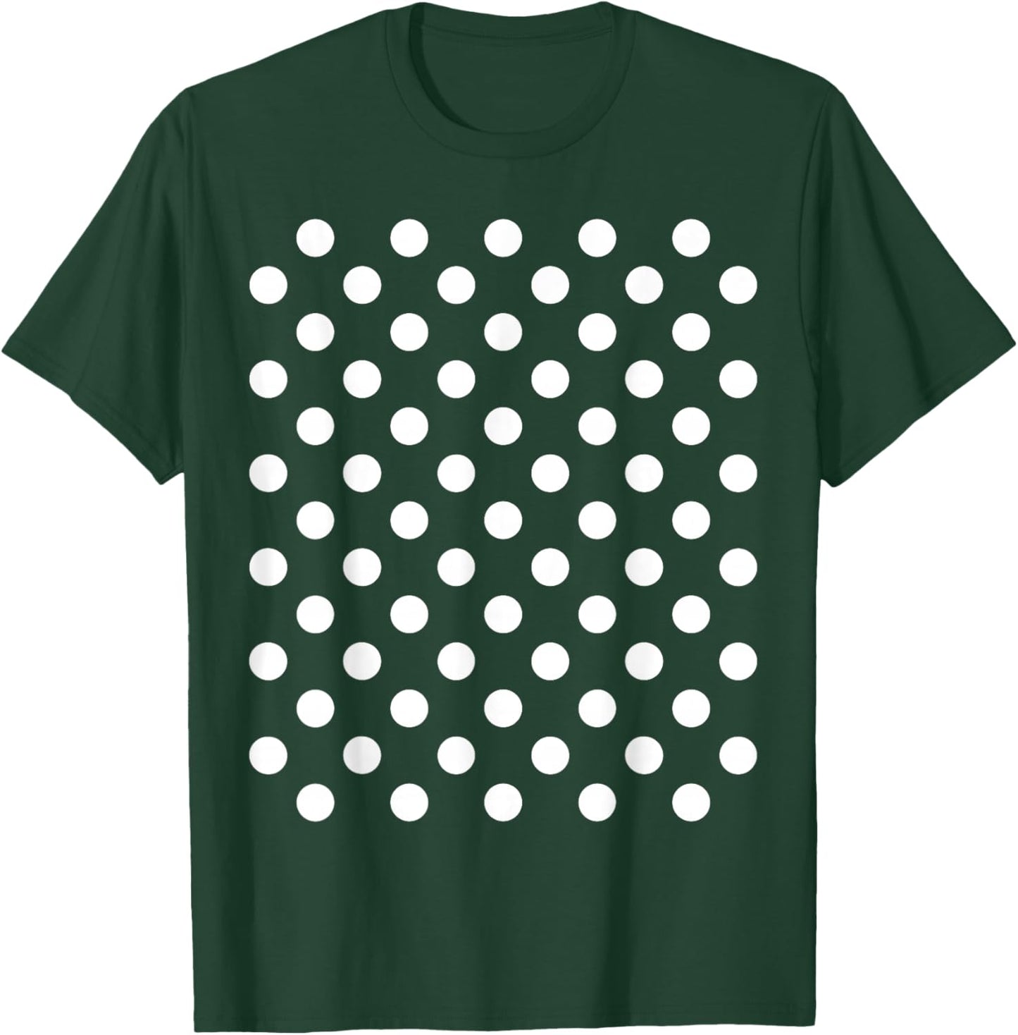 Pois, Bleu Marine et Blanc pour Femmes et Filles à Pois T-Shirt - T-Shirt | Forest