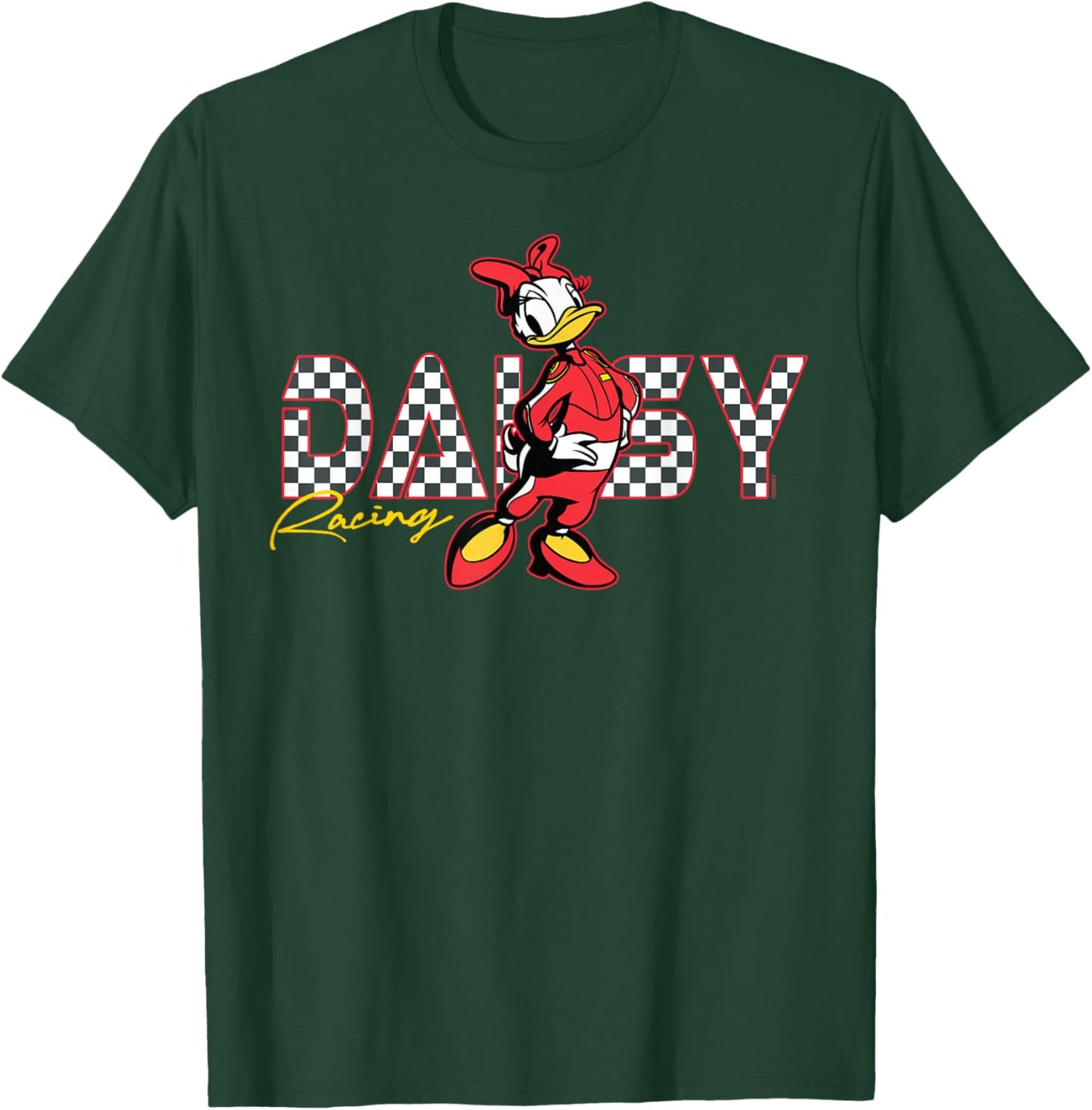 Disney Daisy Duck Racing Mickey & Friends Race Car Drivers T-Shirt - T-Shirt | Forest