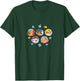 Kids PAW Patrol Hanukkah Toys & Presents Many Faces Portrait T-Shirt - T-Shirt | Forest
