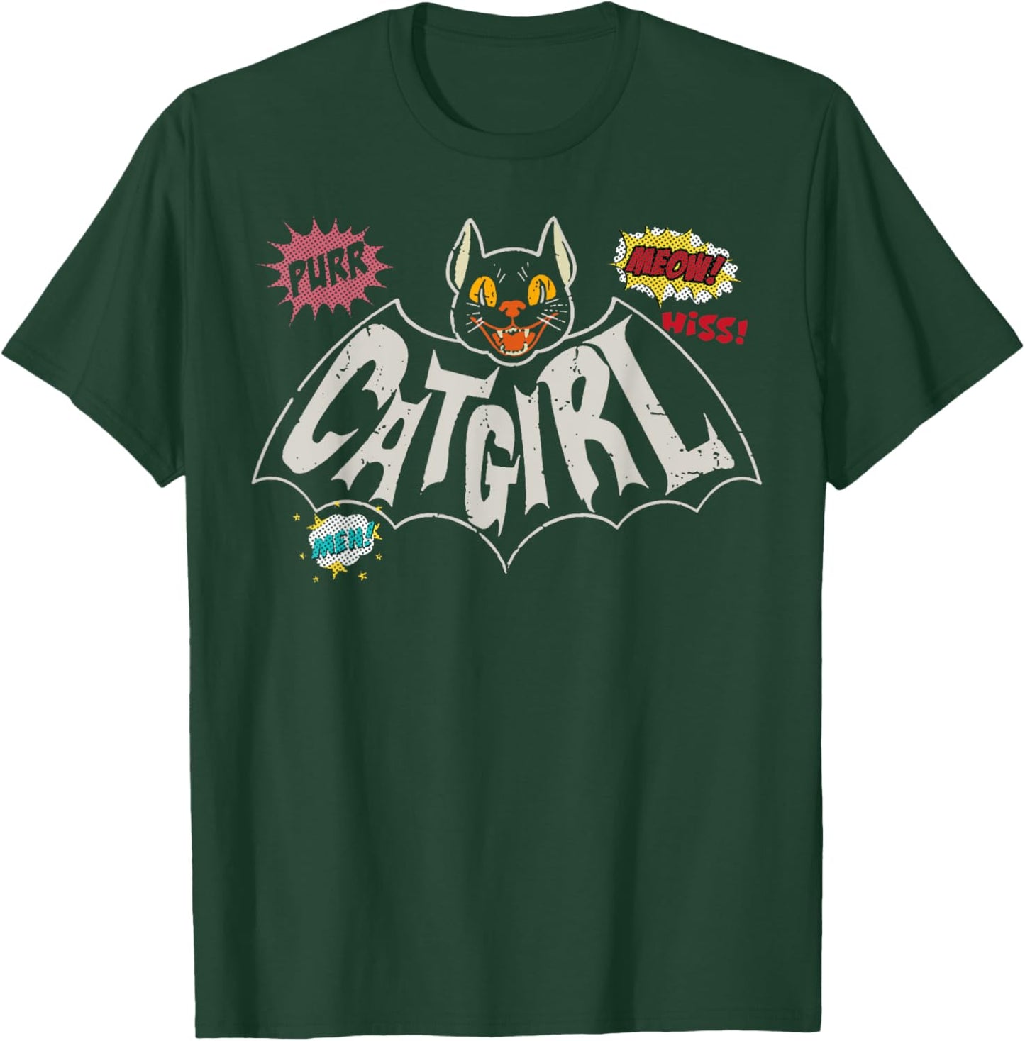 The Catgirl Vintage T-Shirt - T-Shirt | Forest