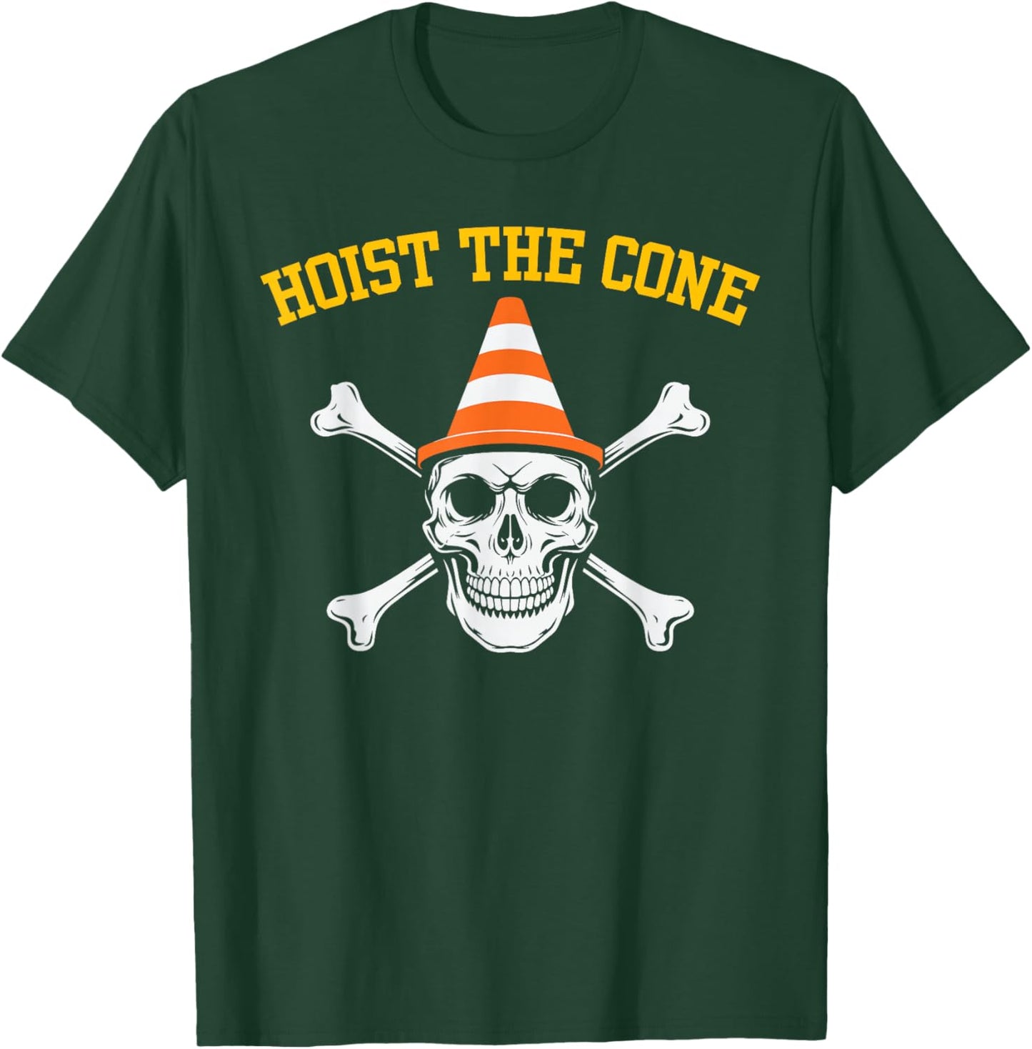 Hoist The Cone Pirates T-Shirt - T-Shirt | Forest