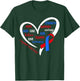 Congenital Heart Defect CHD Warrior CHD Awareness T-Shirt - T-Shirt | Forest