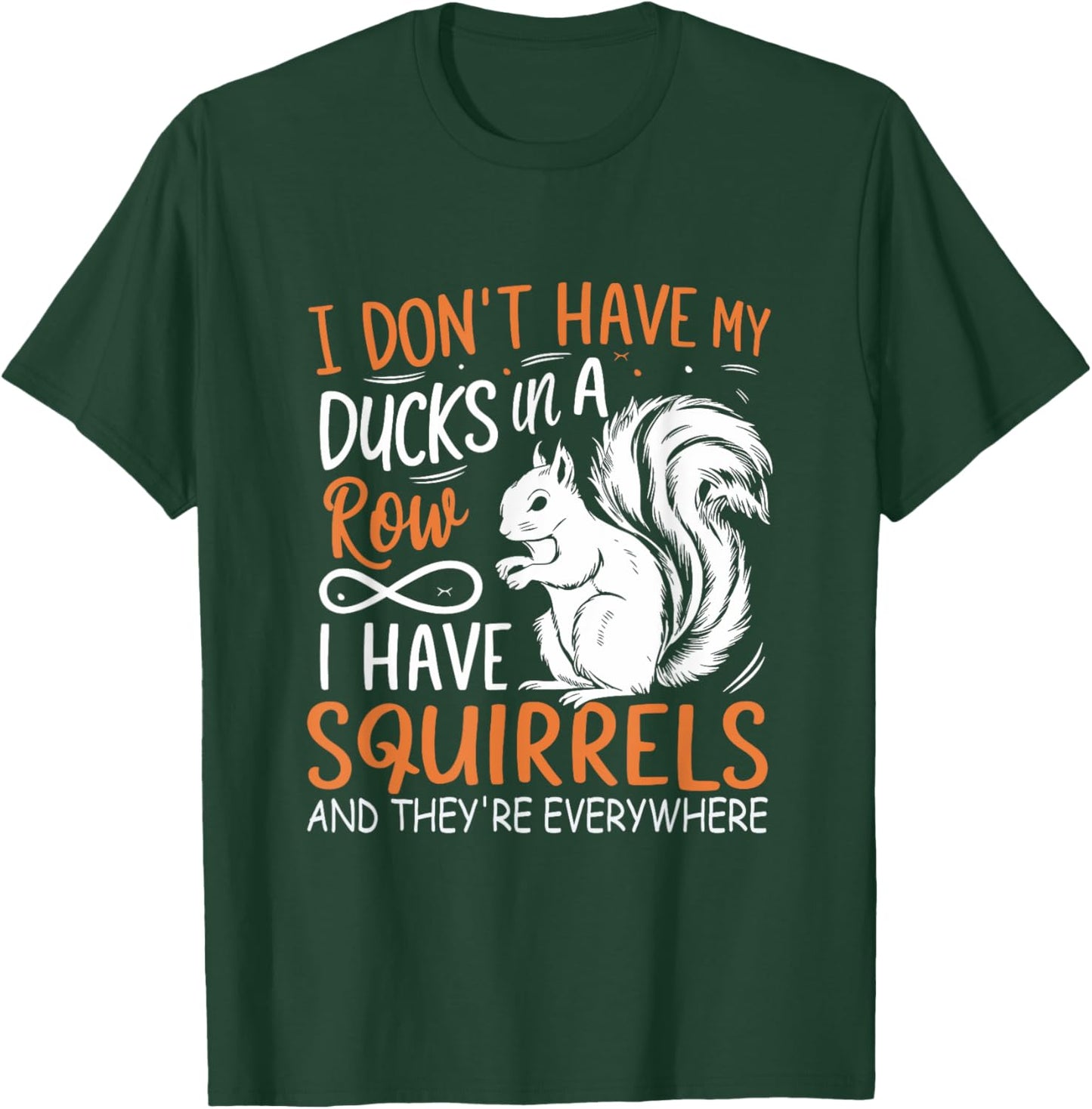 Squirrel Animal Lover Funny Squirrels T-Shirt - T-Shirt | Forest