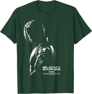 Marvel's Thunderbolts - Bucky Barnes Silhouette T-Shirt - T-Shirt | Forest