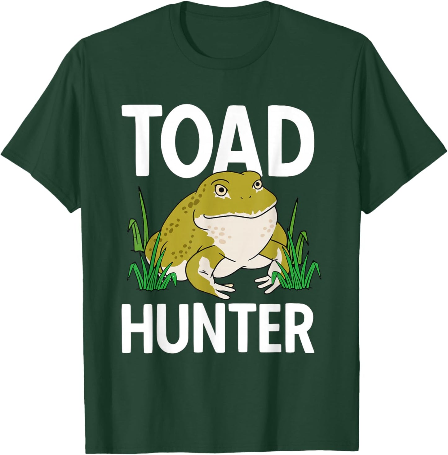 Children's Frog Catcher Toad Frog Hunter Frog T-Shirt - T-Shirt | Forest