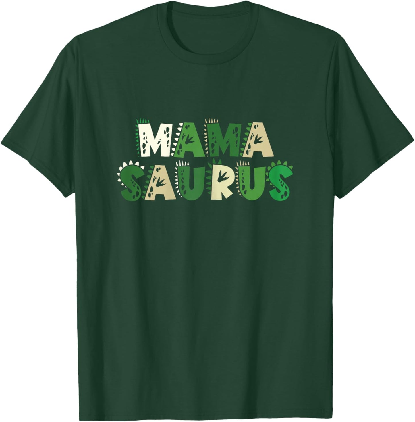 Mama Saurus Matching Family Birthday Dinosaur Men Women Kids T-Shirt - T-Shirt | Forest
