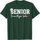Senior 2026 Drum Major Sister Marching Graduation Graduate T-Shirt - T-Shirt | Forest
