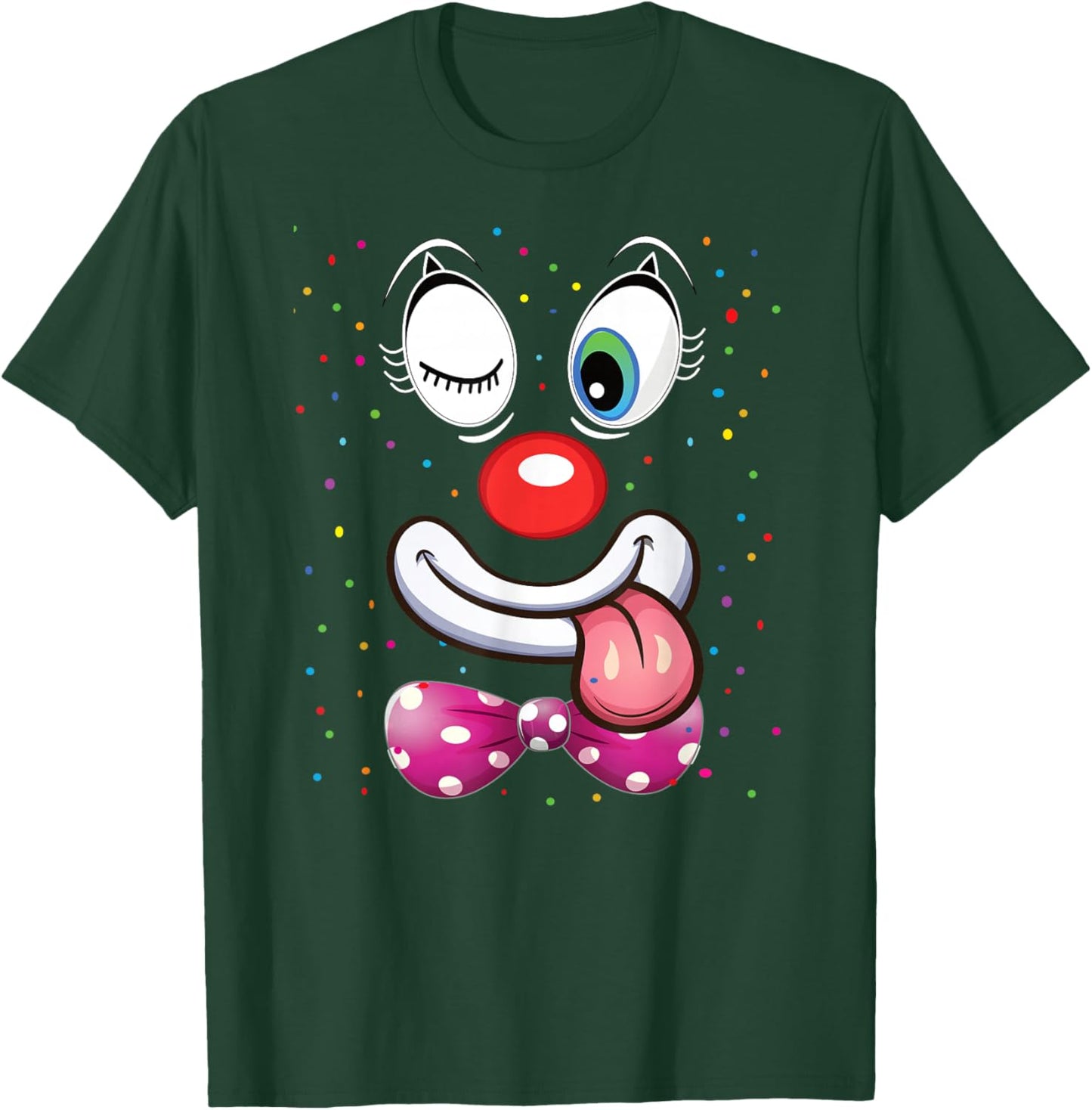 Bretelles De Clown Costume De Carnaval Costume De Clown T-Shirt - T-Shirt | Forest