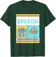 Speech therapy is out of this world UFO Alien T-Shirt - T-Shirt | Forest