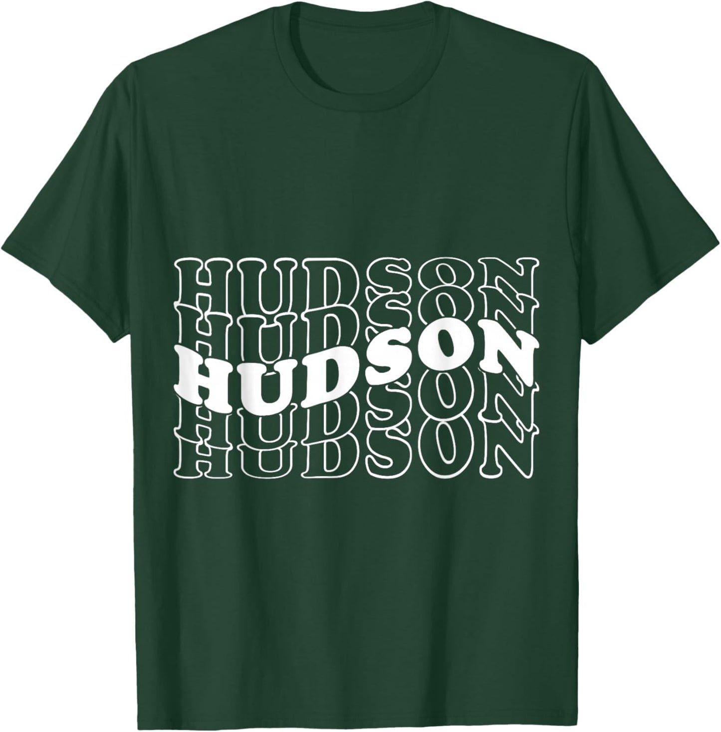 Hudson Gifts Retro -Adults Black Small Short Sleeve T-Shirt - T-Shirt | Forest