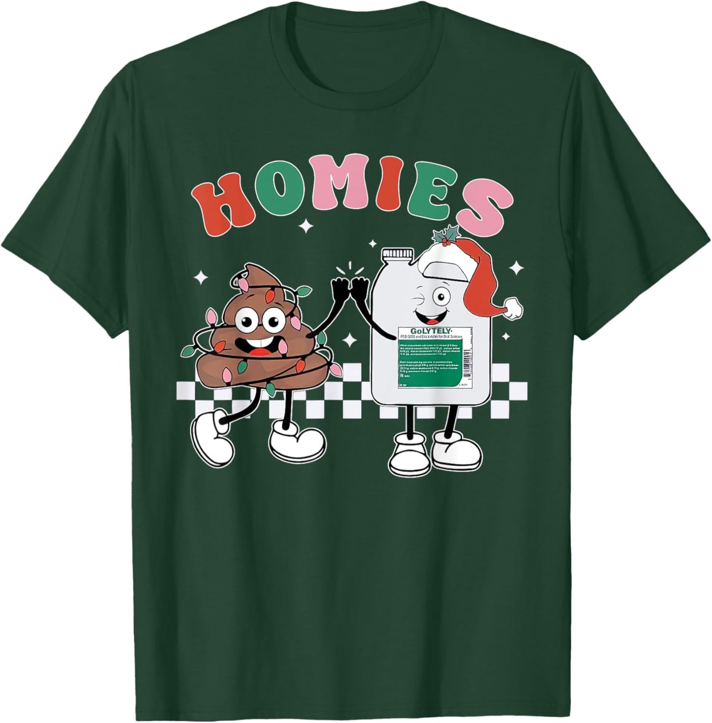 Funny Gastroenterologists Gastro Nurse Endo Nurse Christmas T-Shirt - T-Shirt | Forest