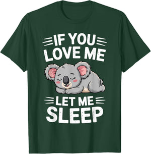 Funny Koala Design Women Boys Girls Koala Bear Lover T-Shirt - T-Shirt | Forest