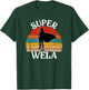Super Wela Spanish Mexican Grandma Hero with Cape Funny T-Shirt - T-Shirt | Forest