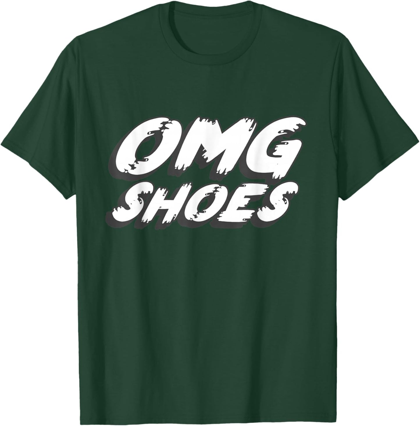 Oh My God Shoes | 2000's Shoe Video Comedy Funny T-Shirt - T-Shirt | Forest