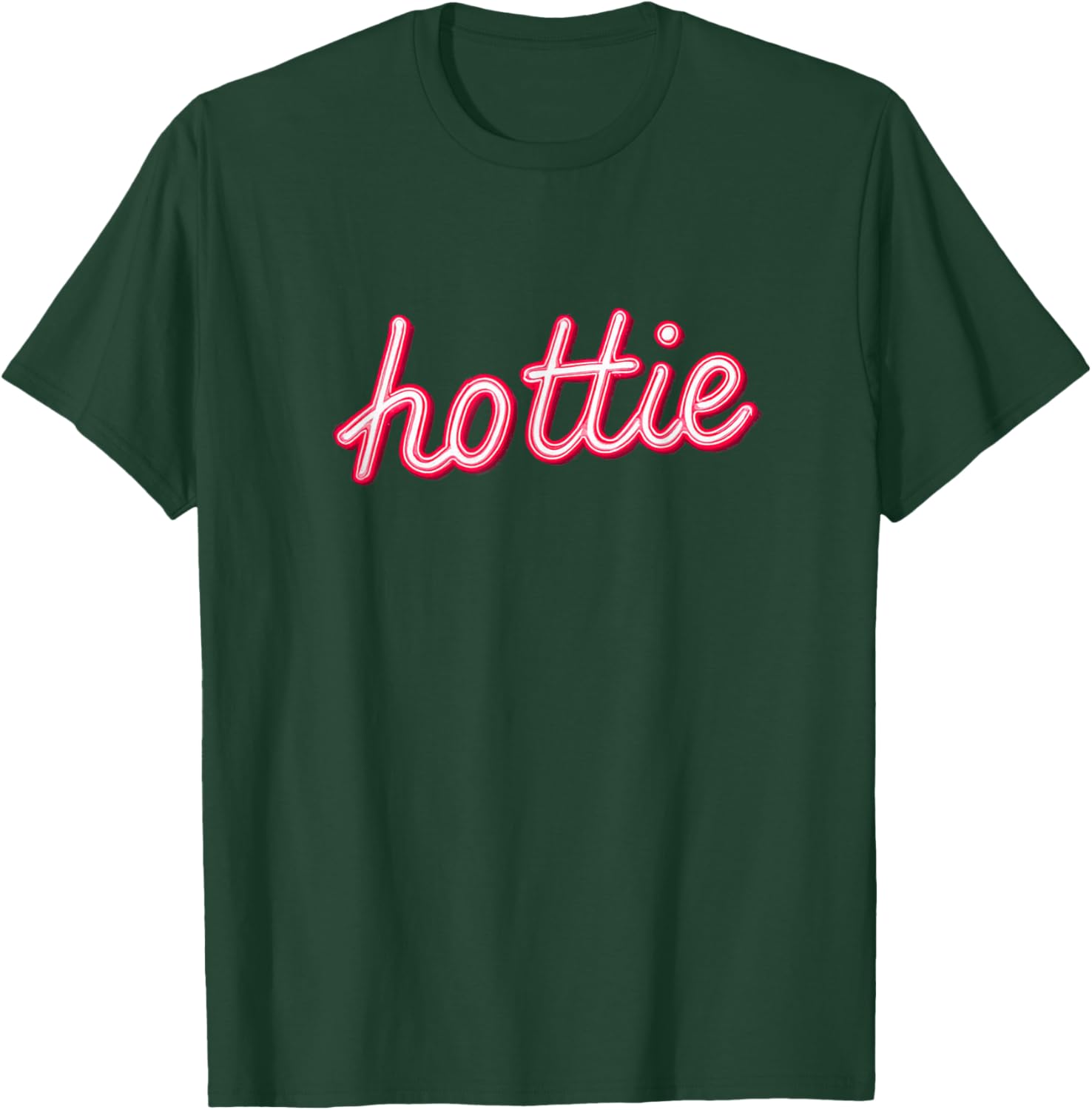 Funny Pink Hottie Look T-Shirt - T-Shirt | Forest