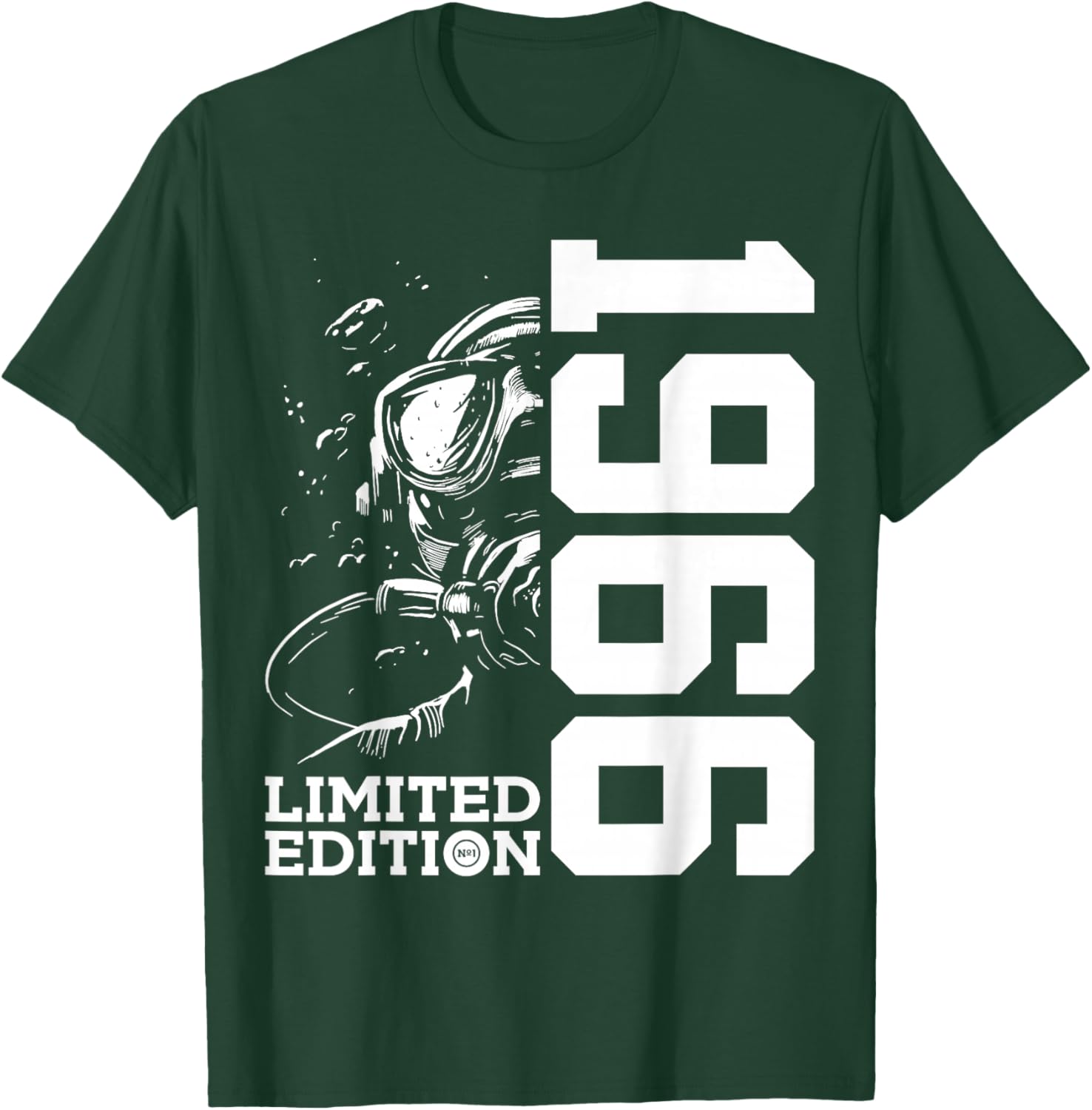 60 Ans de plongée en 1966 édition limitée Plongeur 60 Ans T-Shirt - T-Shirt | Forest