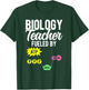 Biology Teacher Fueled by ATP PPP ADENINE RIBOSE T-Shirt - T-Shirt | Forest