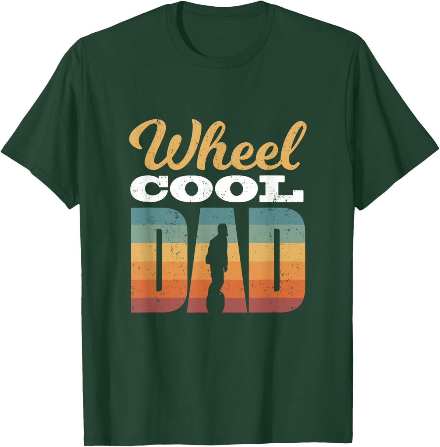 Electric Unicycle Monowheel EUC Unicycling Wheel Cool dad T-Shirt - T-Shirt | Forest