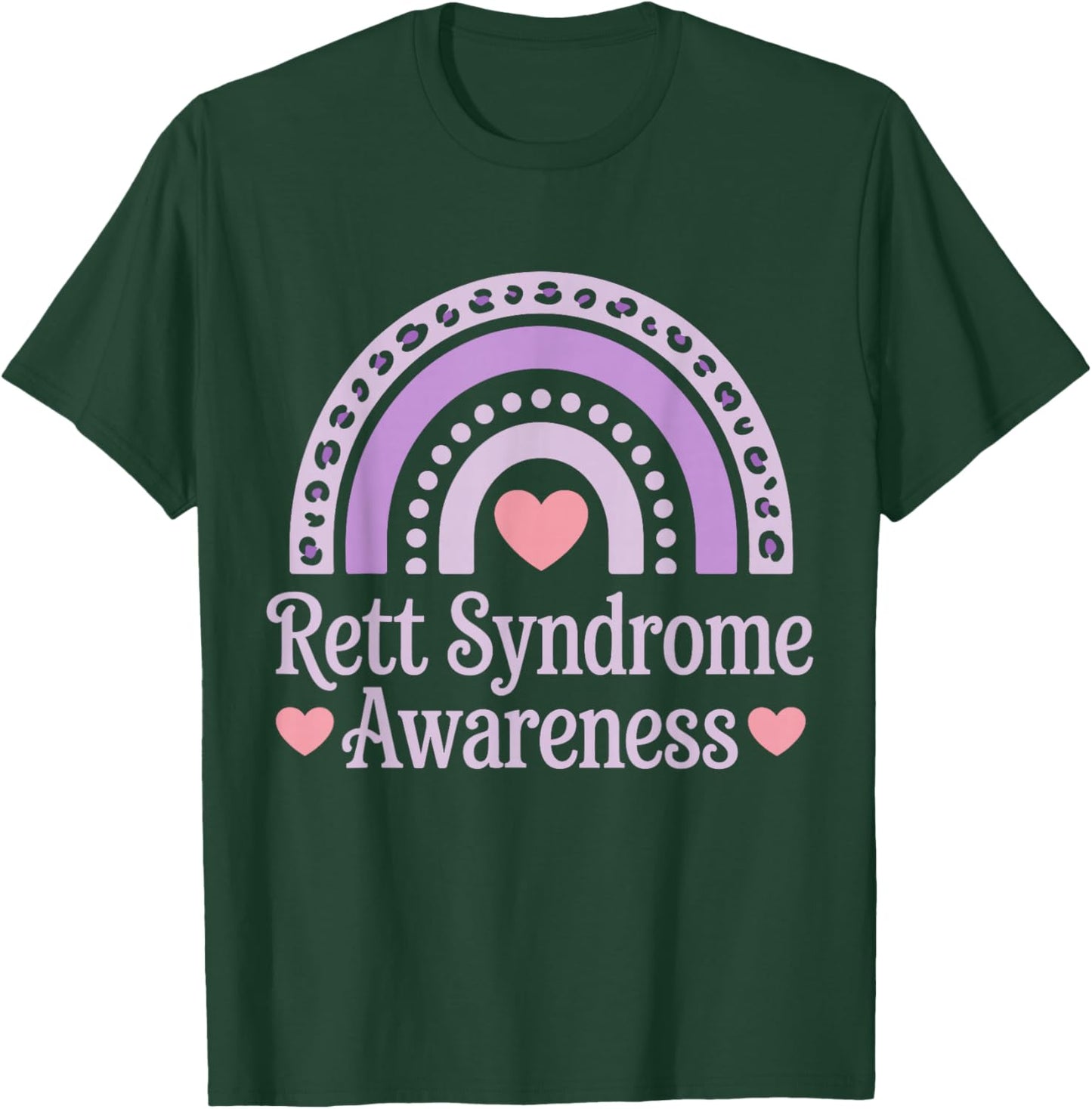 Rett Syndrome Awareness with Purple Ribbon Women Kid T-Shirt - T-Shirt | Forest