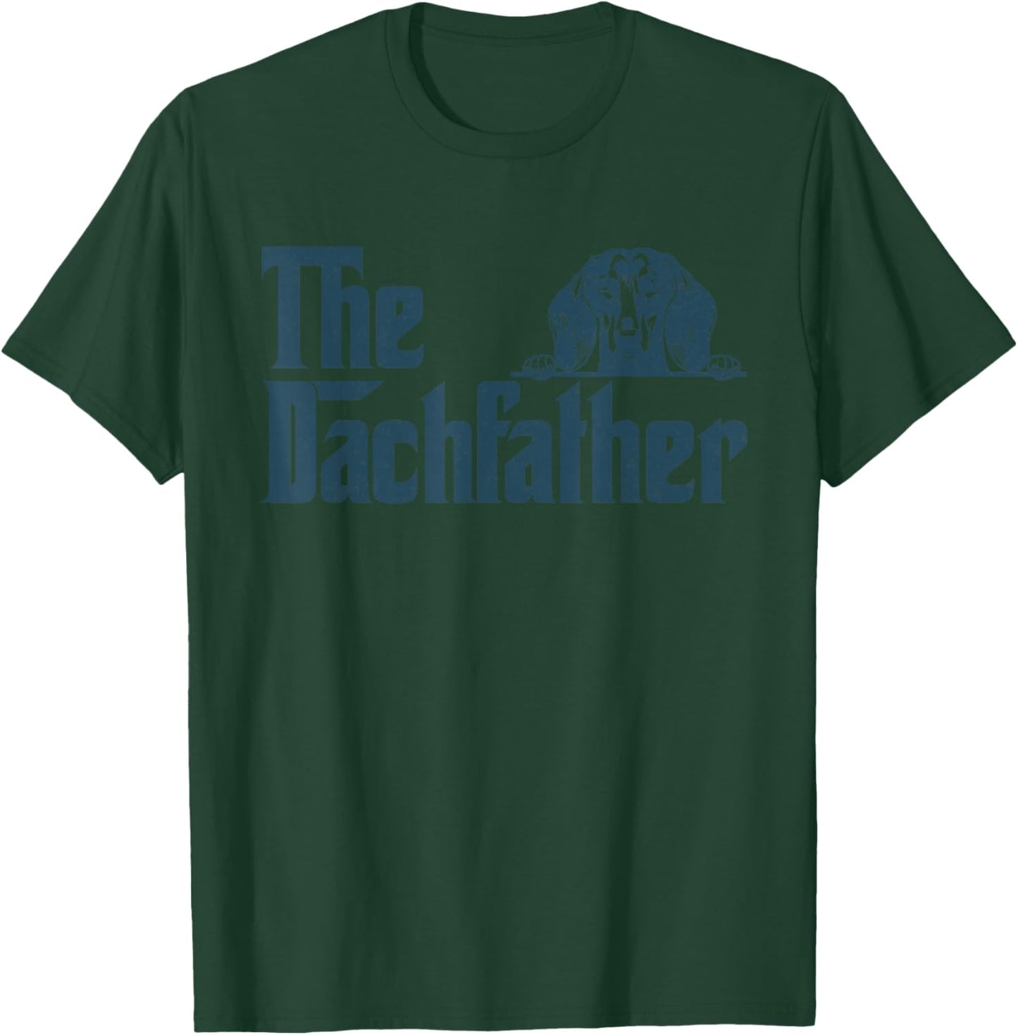 The Dachshund Father Wiener Dog Gifts Funny Dogfather T-Shirt - T-Shirt | Forest