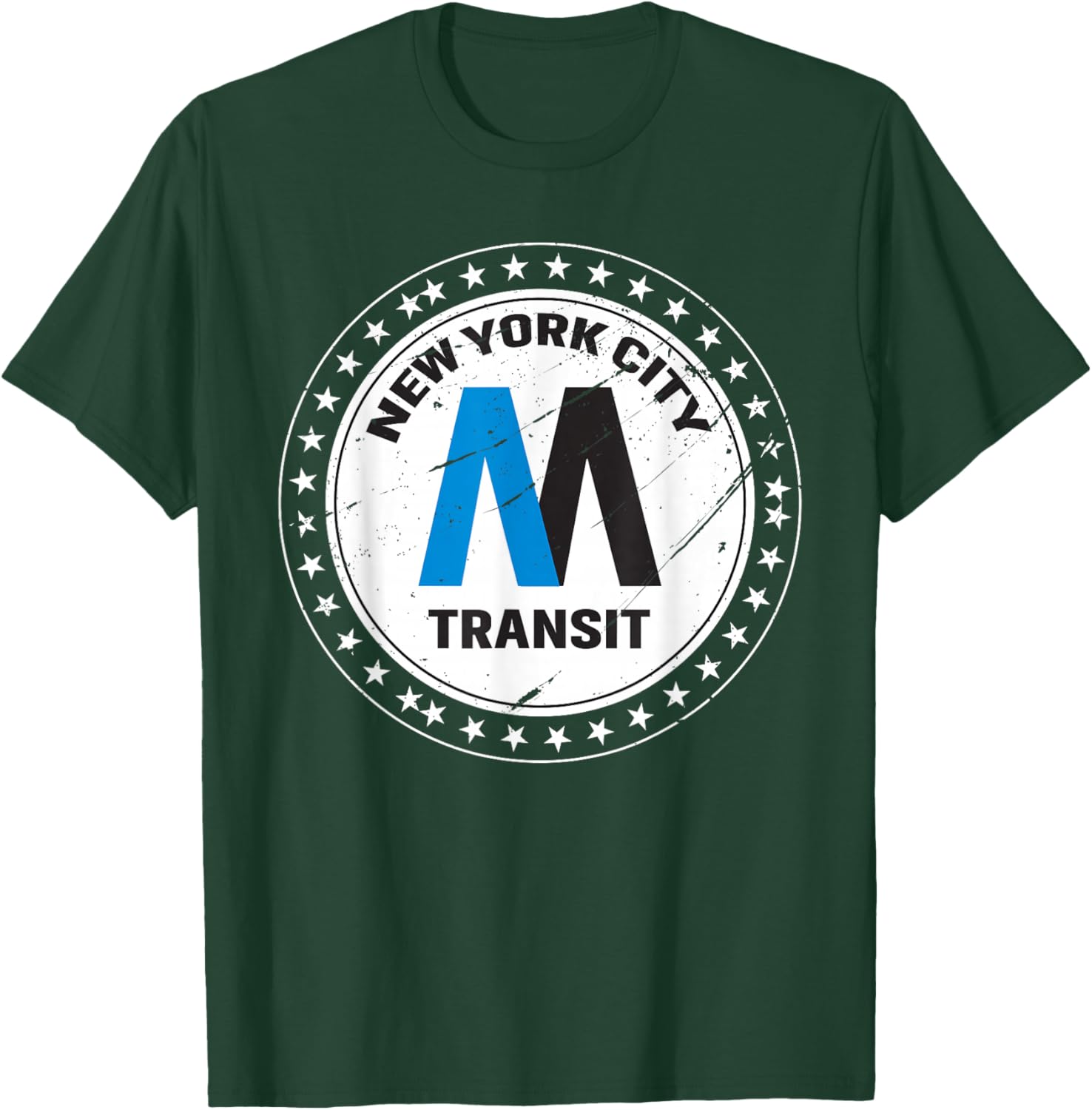 NYC Metro Speed Transit Sleek Train Enthusiast T-Shirt - T-Shirt | Forest