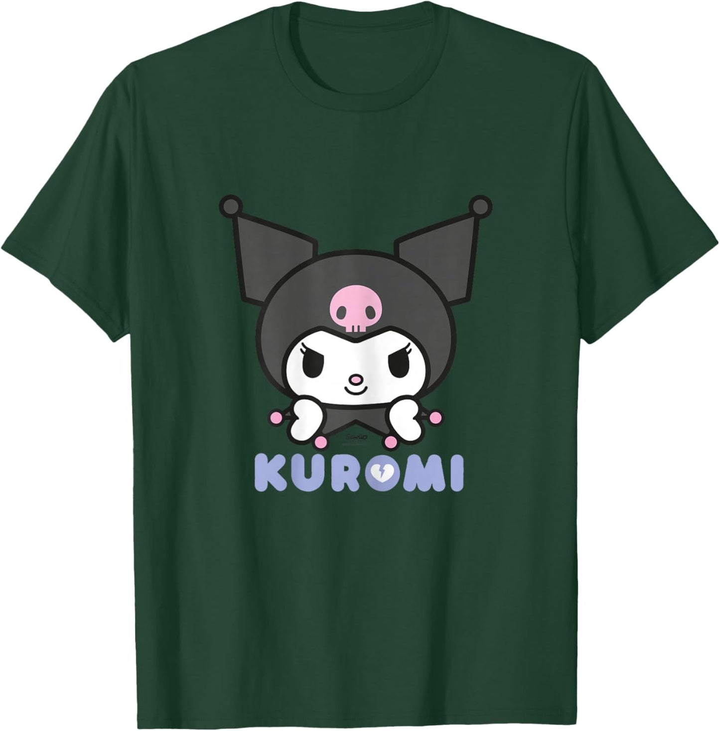 Hello Kitty - Kuromi Face T-Shirt - T-Shirt | Forest