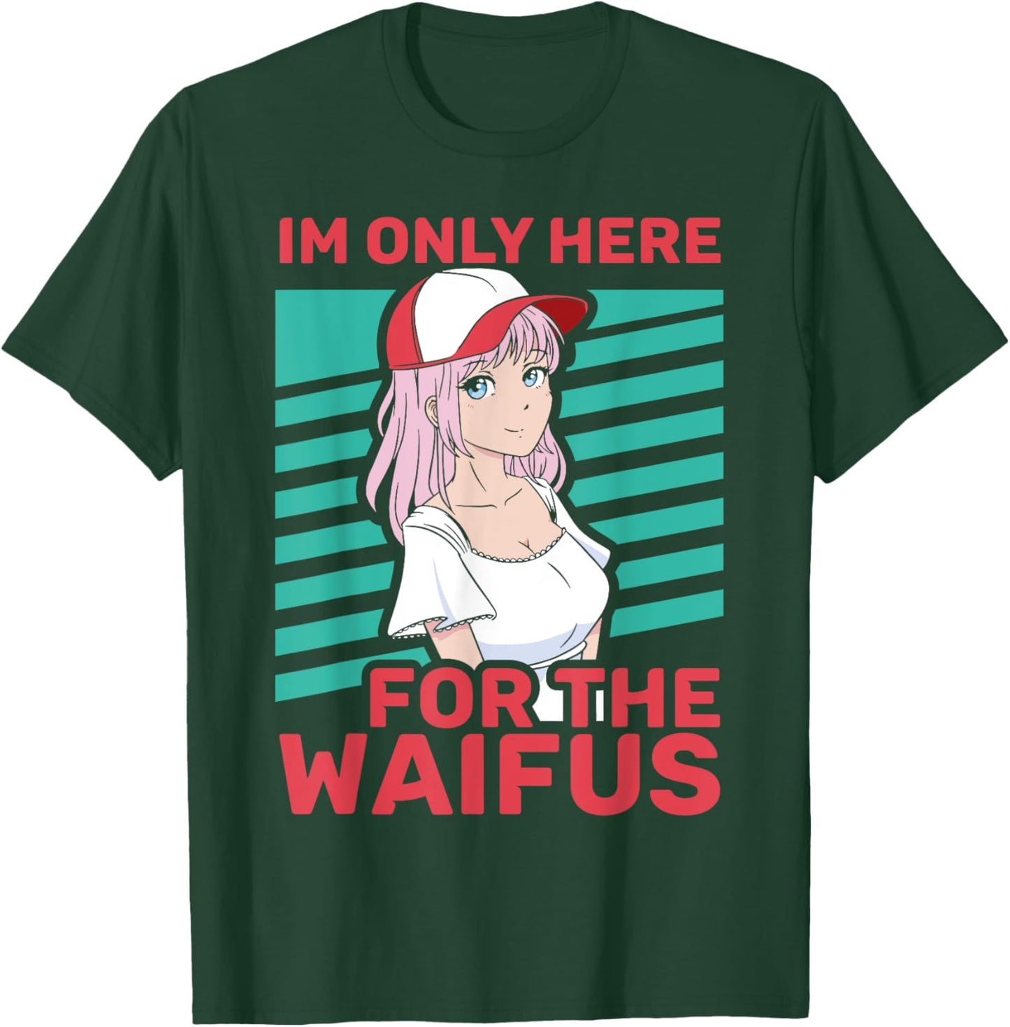 Anime Fan Waifu Lover Manga T-Shirt - T-Shirt | Forest