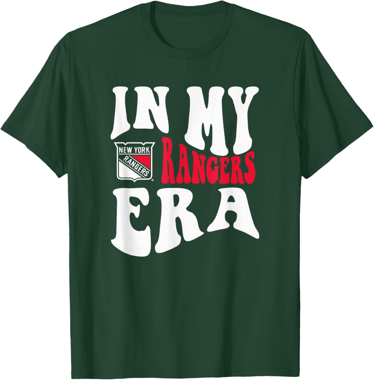 New York Rangers Era Royal Blue Officially Licensed T-Shirt - T-Shirt | Forest