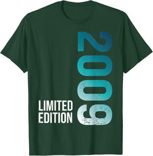 17 Geburtstag Junge Jungen Dekoration 2009 17er Geburtstag T-Shirt - T-Shirt | Forest