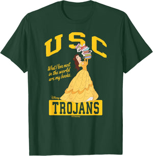 USC Trojans Princess Belle Officially Licensed T-Shirt - T-Shirt | Forest