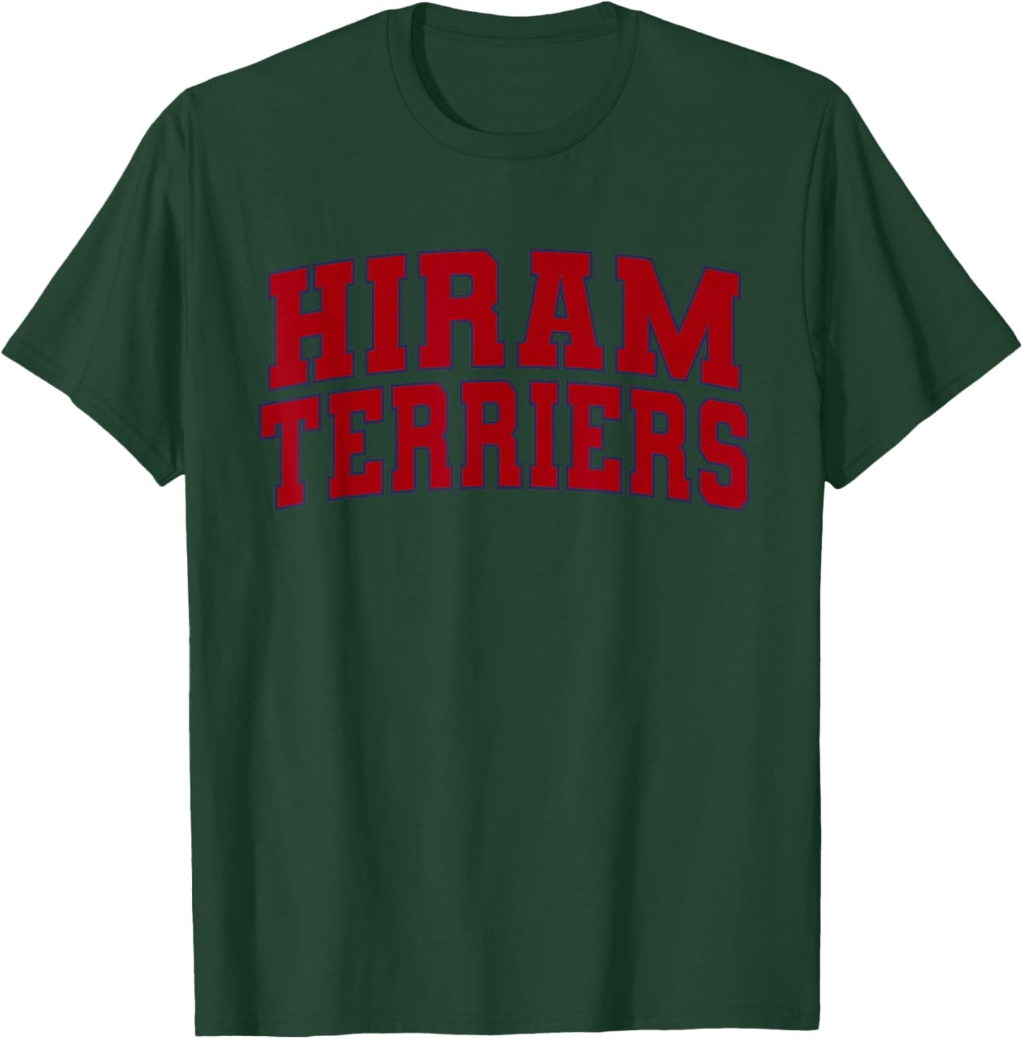 Hiram College Terriers Apparel Sports Fan T-Shirt - T-Shirt | Forest