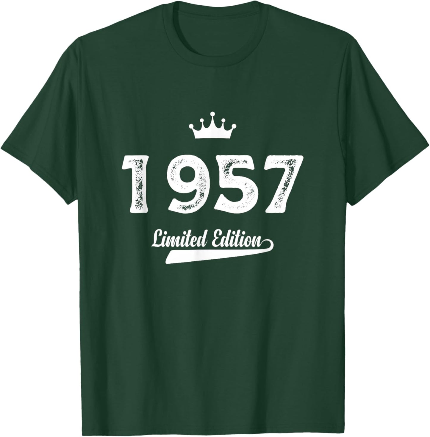 Édition Limitée 1957 Cadeau Anniversaire Homme Femme Vintage T-Shirt - T-Shirt | Forest