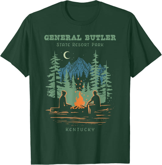 General Butler State Resort Park Kentucky Retro Vintage T-Shirt - T-Shirt | Forest