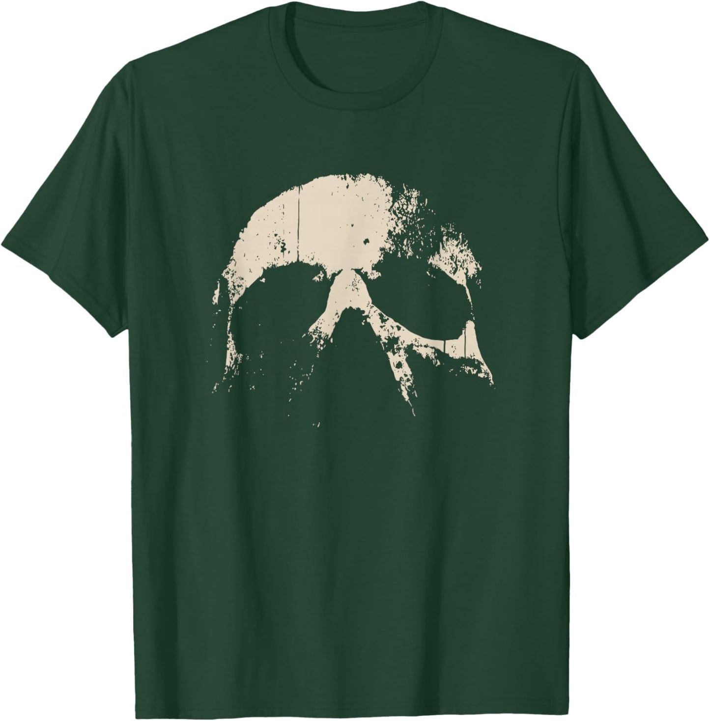 Skull Grunge Graphic Men T-Shirt - T-Shirt | Forest