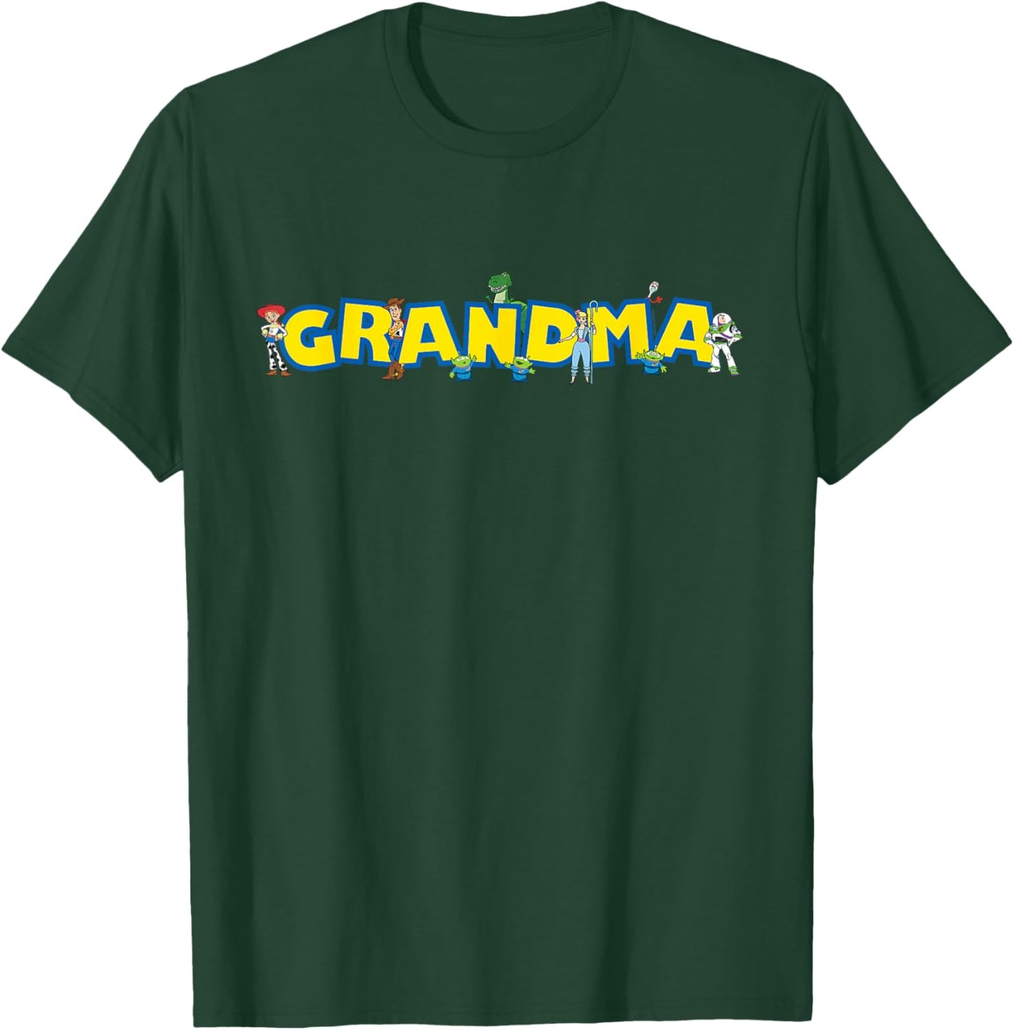 Disney & Pixar's Toy Story Grandma Gift Family Disney Trip T-Shirt - T-Shirt | Forest